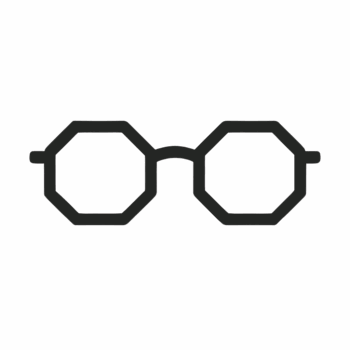 geometric glasses